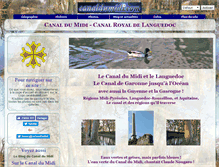 Tablet Screenshot of canaldumidi.com